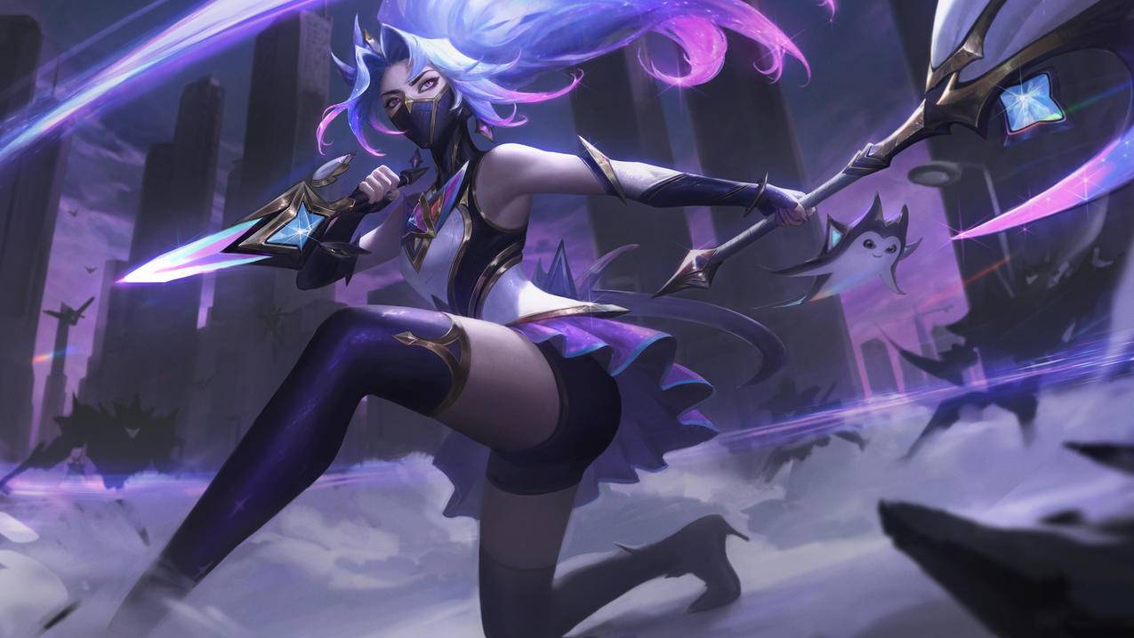 英雄联盟阿卡丽 4K高清壁纸