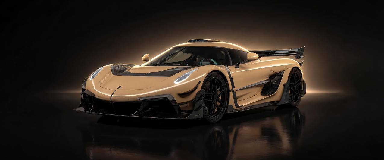 柯尼塞格Koenigsegg Jesko 3440x1440跑车带鱼屏壁纸