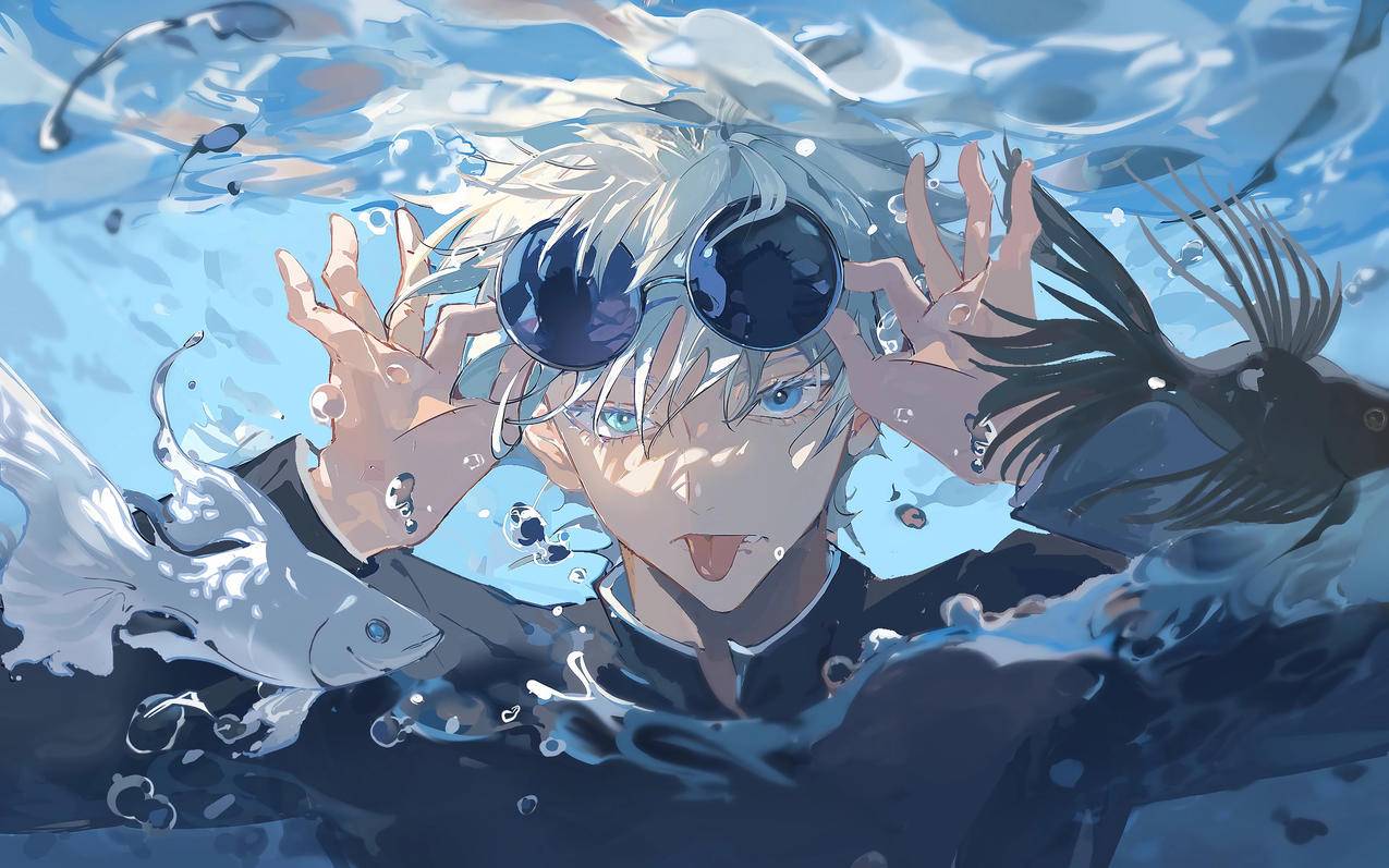 水下 五条悟 4k壁纸 3840x2400