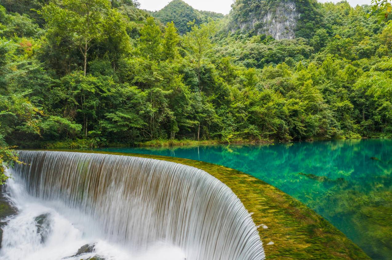 贵州 黔南荔波 小七孔 自然风景 4k高清壁纸