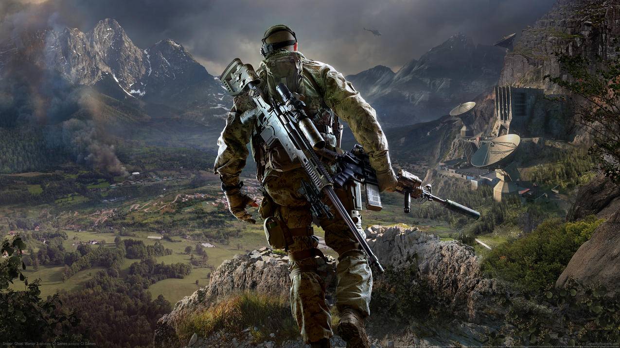 《Sniper Ghost Warrior 3 狙击手 幽灵战士3》战地 山 4K高清壁纸