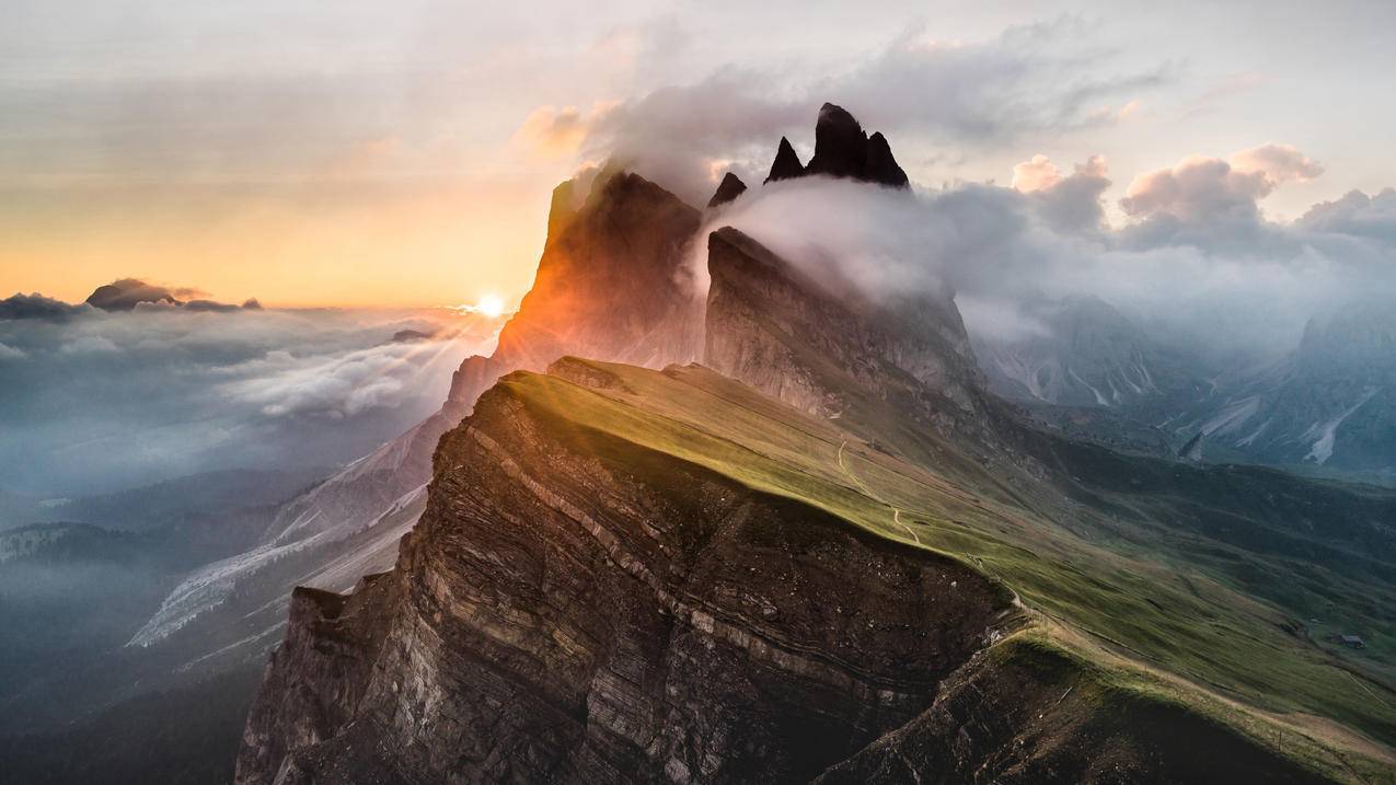 风景山峰4k图片