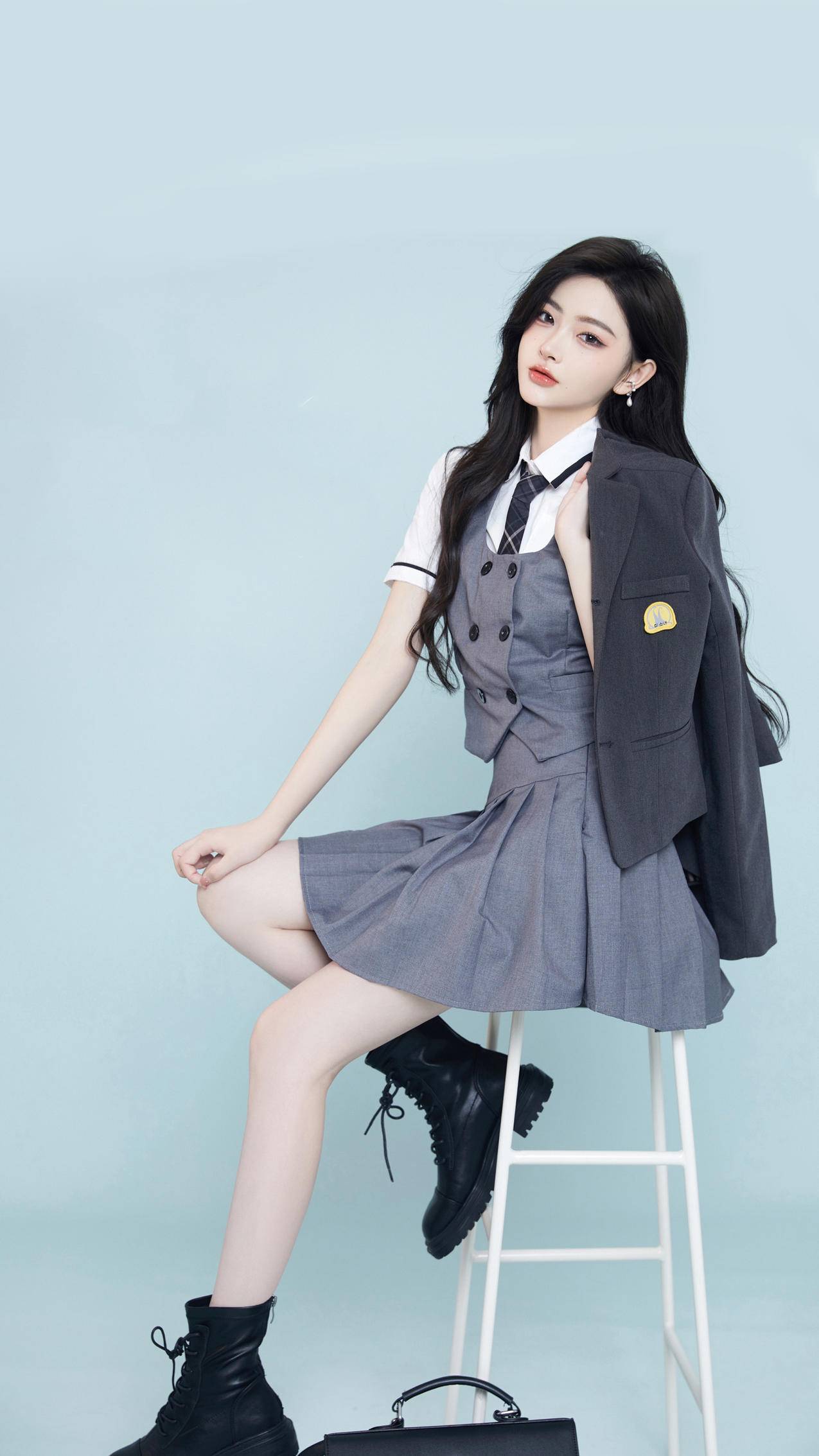 学生校服_日韩水手服学生校服套装裙学院风毕业季校园拍照男女 - 阿里巴巴