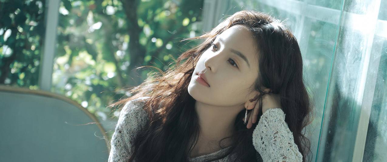 章若楠 清新 阳光3440x1440带鱼屏美女壁纸