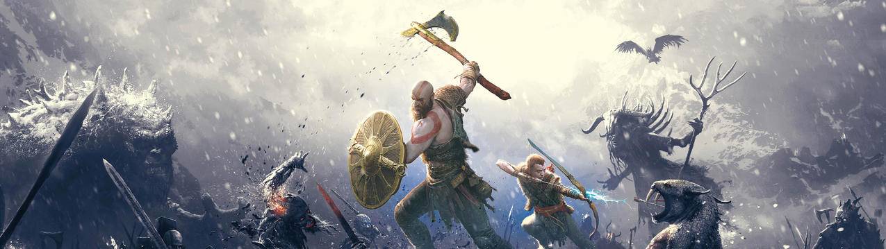 《战神God of War 》5120x1440游戏壁纸