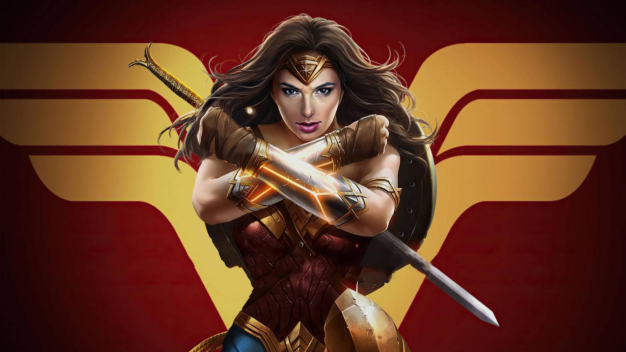 神奇女侠《不义联盟2移动端 Injustice 2 Mobile》4K游戏壁纸