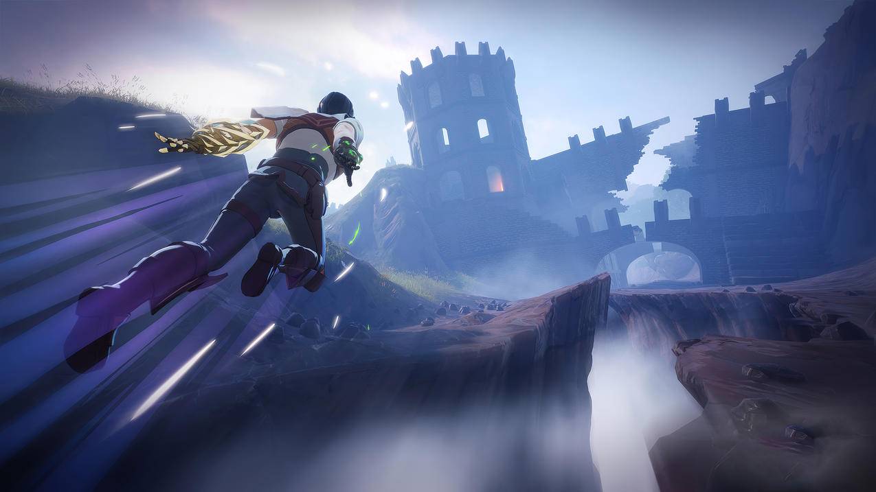 咒语破碎SpellBreak 城堡 断崖 4K高清壁纸