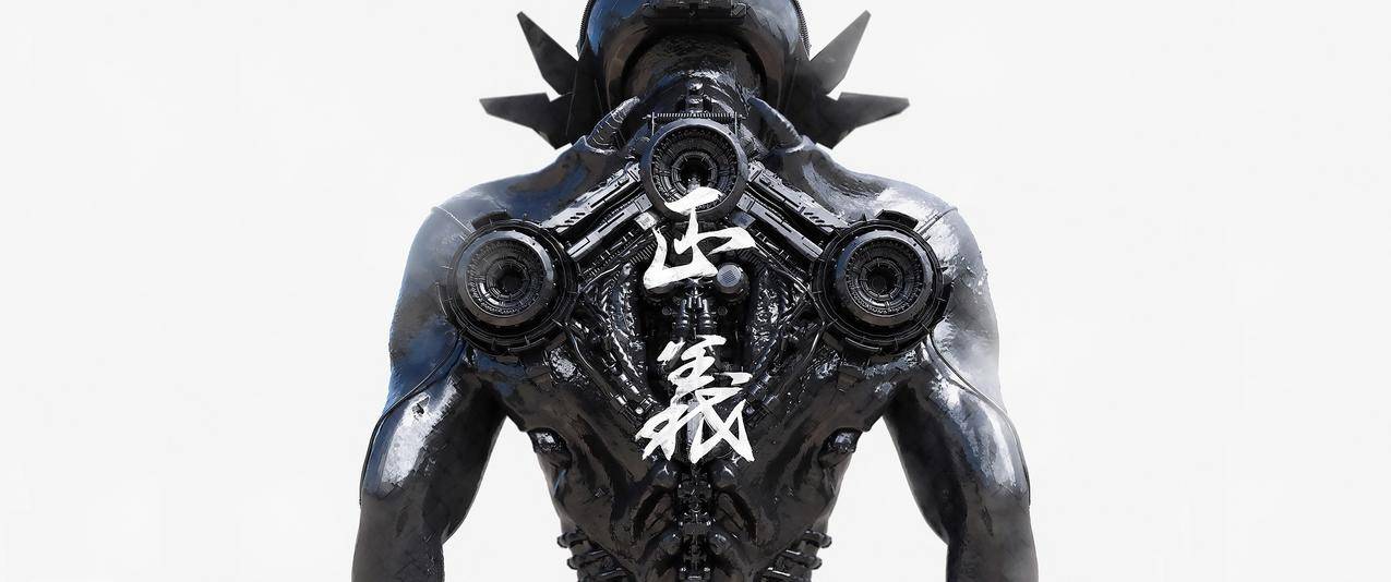 机器人带鱼屏壁纸