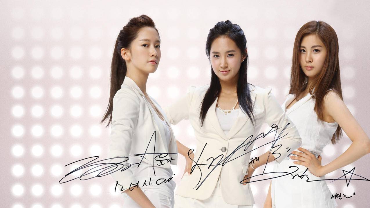 日韩女明星少女时代组合高清壁纸