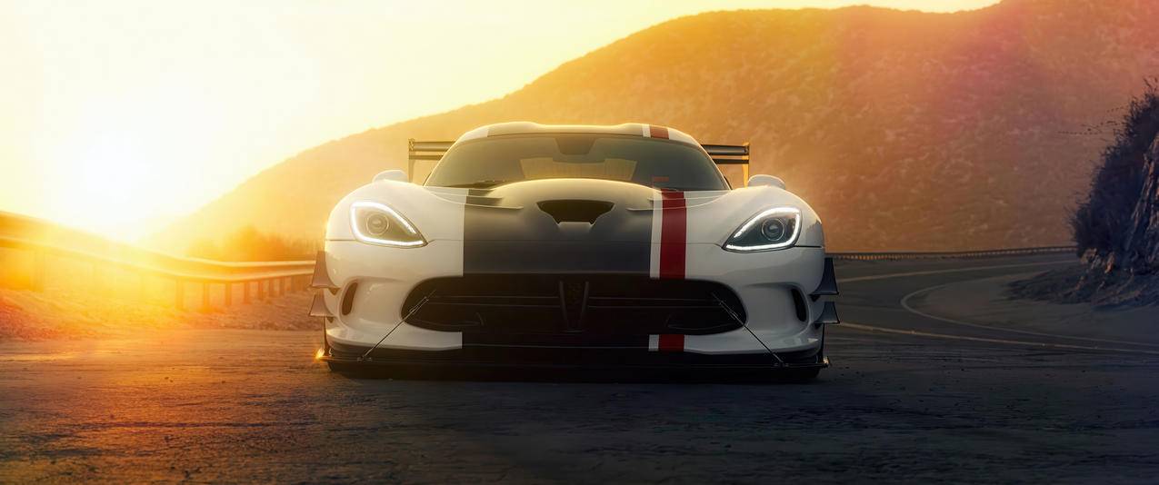 《道奇蝰蛇Dodge Viper ACR》3440x1440带鱼屏壁纸