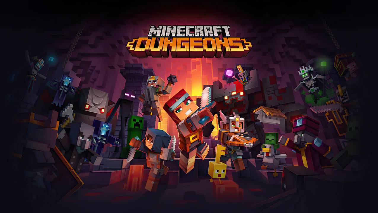 《我的世界_地下城 Minecraft Dungeons 》4k游戏壁纸