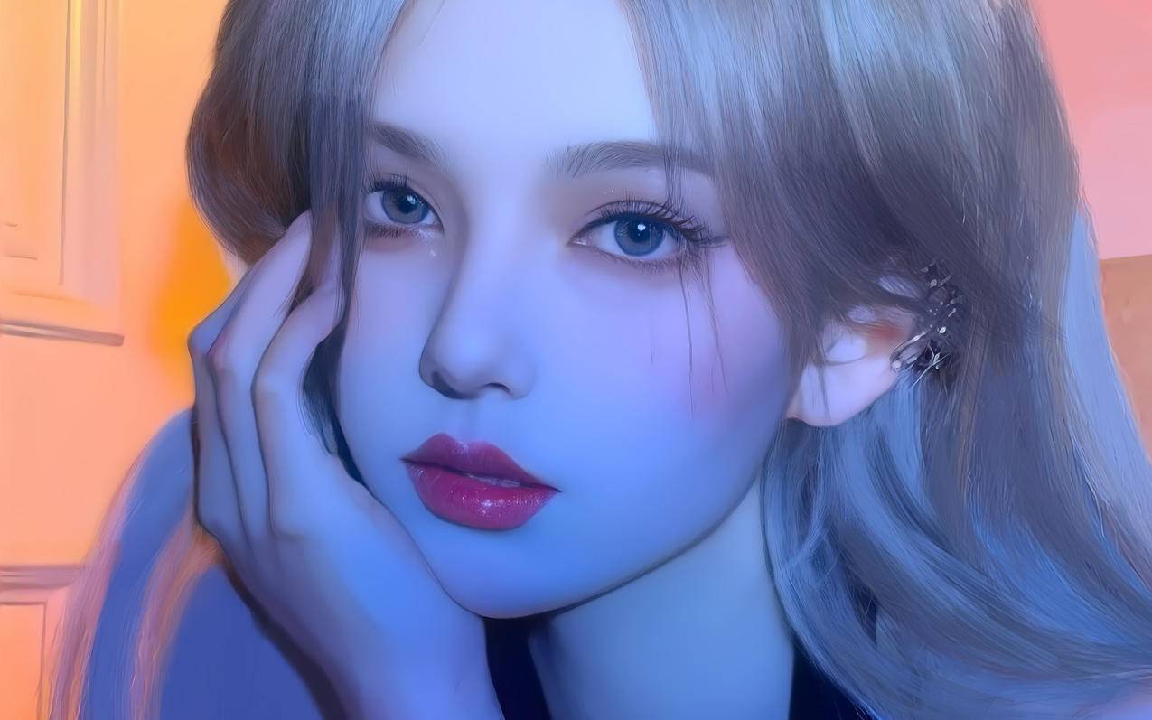 阿狸 cosplay美女 高清3K车机壁纸3200x2000