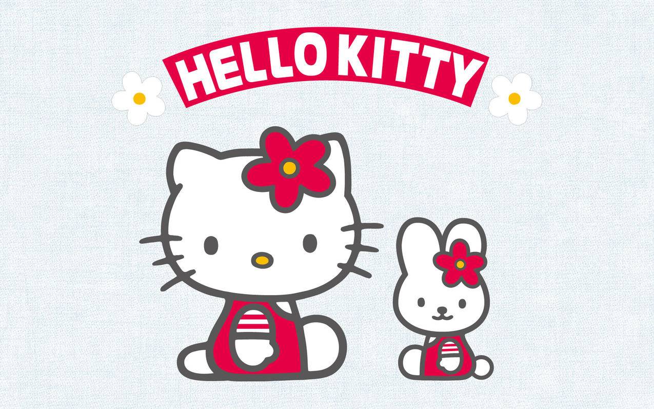 HelloKitty可爱卡通宽屏高清壁纸