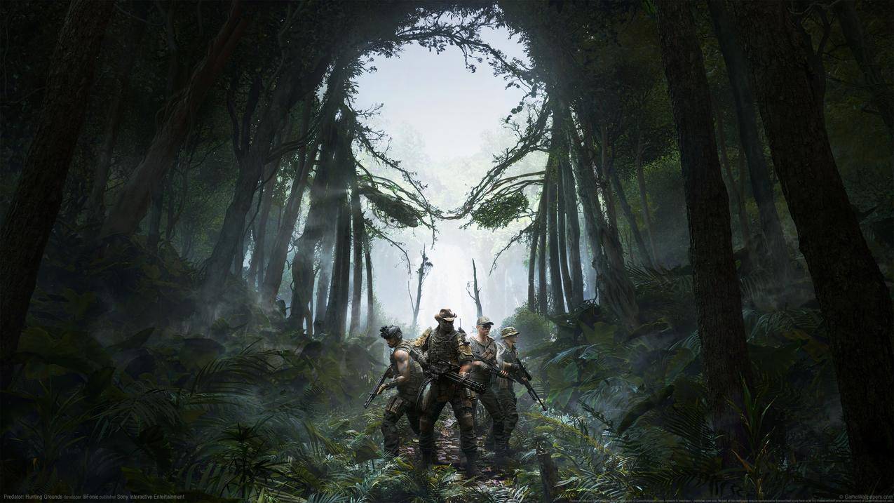 《铁血战士_狩猎场(Predator_ Hunting Grounds)》4k游戏壁纸