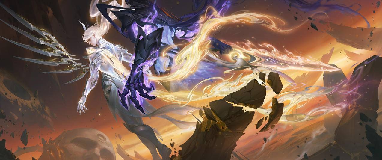 王者荣耀 铠 神罪 3440x1440带鱼屏壁纸游戏