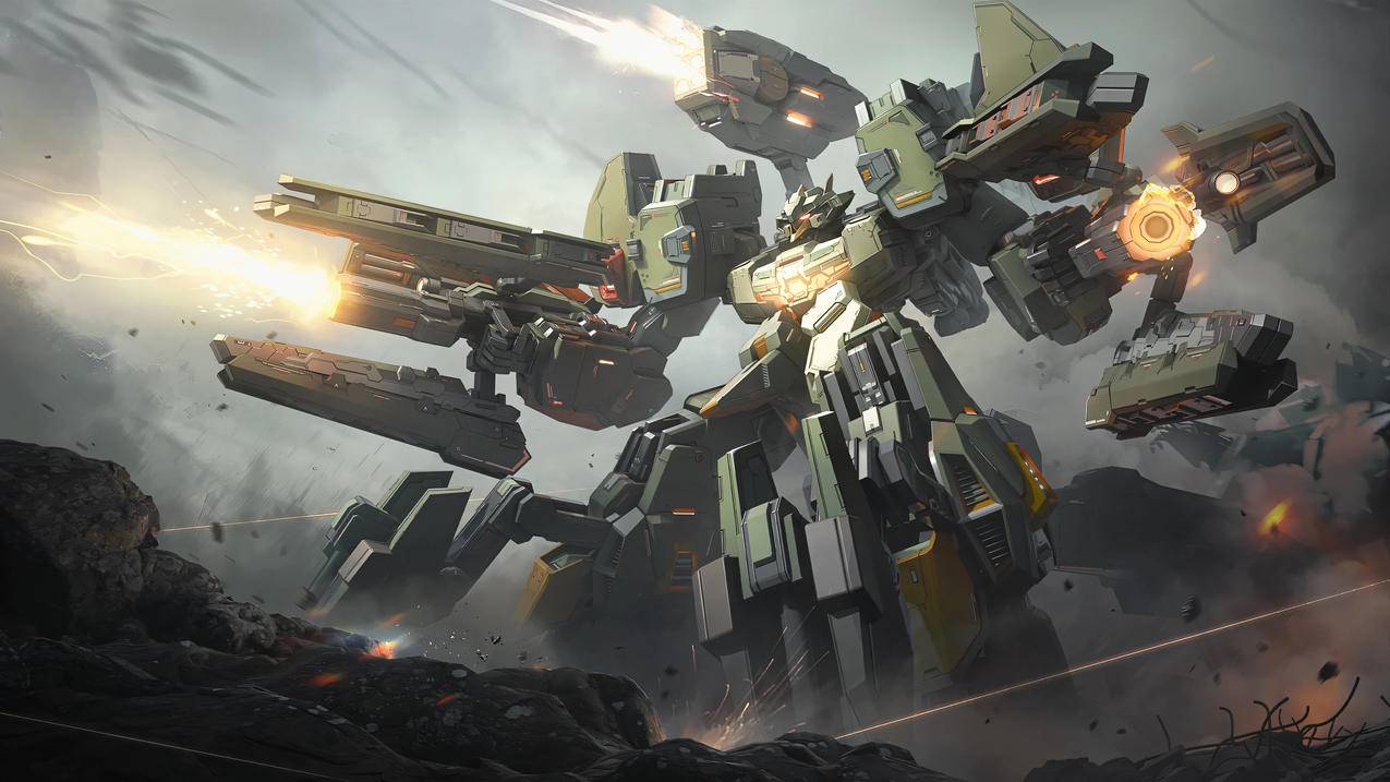 解限机 Mecha Break 机甲 机器人 4K游戏壁纸 3840x2160