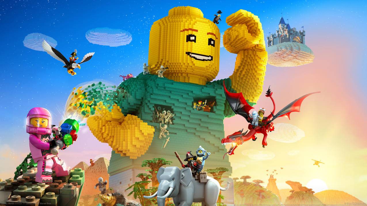 《乐高世界 LEGO WORLDS》4K高清壁纸