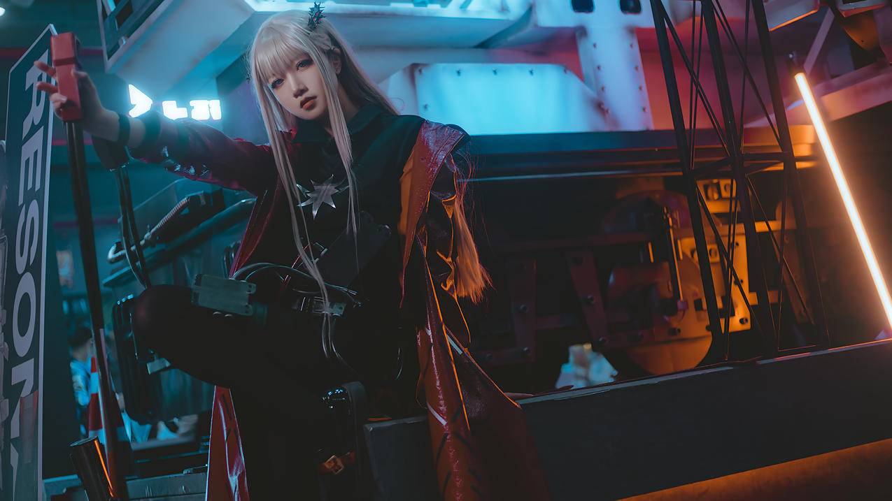 cosplay 雷索纳斯 美女 4k高清壁纸