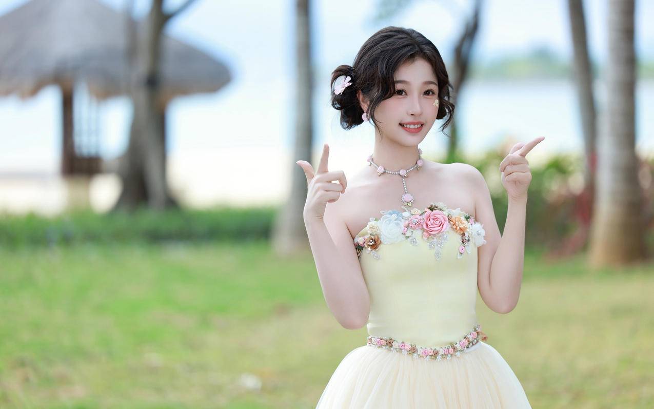 旅行可爱美女虞书欣4k壁纸3840x2400