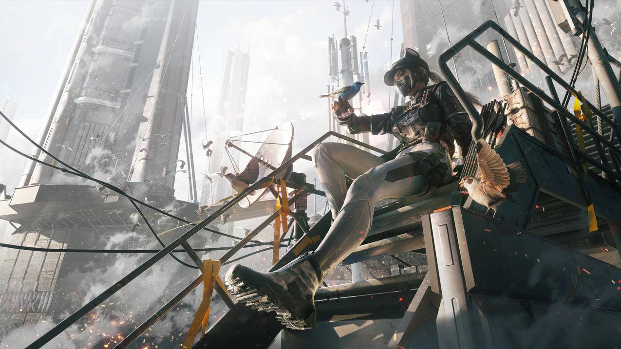 三角洲行动黑天际线4k游戏壁纸