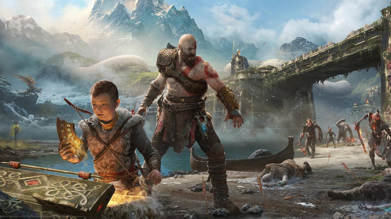 《战神 God of War 》4K高清壁纸