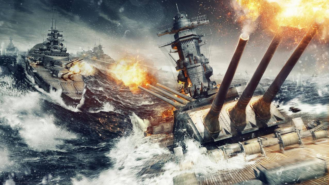 《战舰世界 world of warships》4K游戏高清壁纸 编号322975