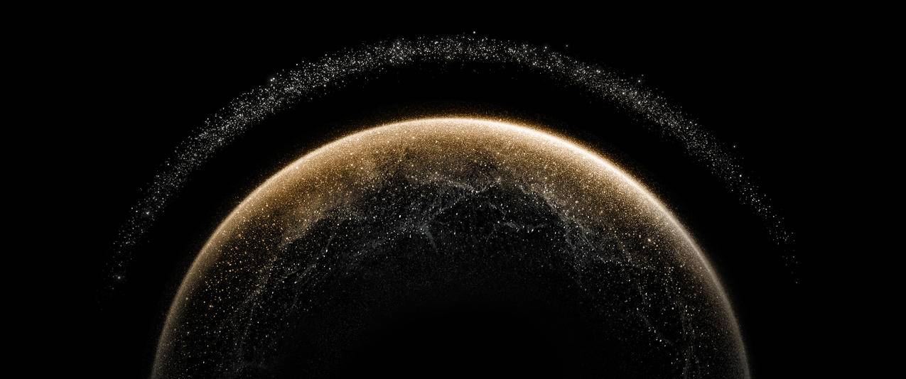 华为Mate Pad Pro 132 星球3440x1440带鱼屏壁纸