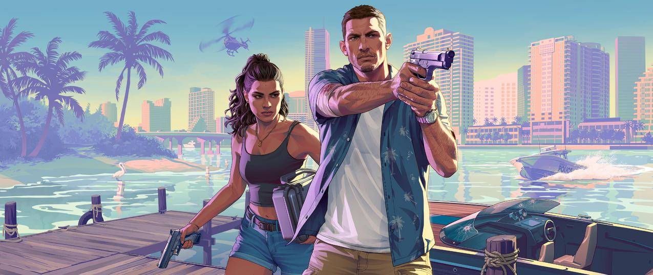 《GTA6》5120x2160游戏壁纸