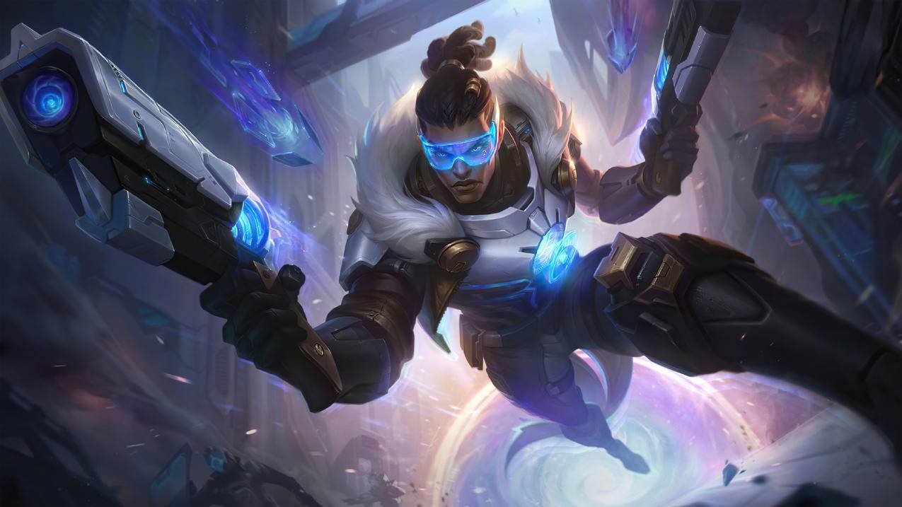 未来战士 卢锡安《英雄联盟lol》4K高清图片